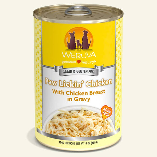 Weruva Classics Paw Lickin' Chicken with Chicken Breast in Gravy Wet Dog Food