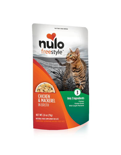 Nulo FreeStyle Chicken & Mackerel Recipe in Broth Cat Food