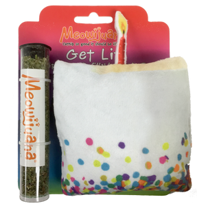 Meowijuana Get Lit Refillable Birthday Cake