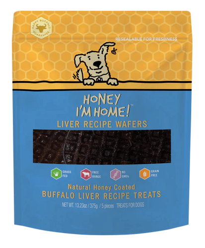 All American Pets Honey I'm Home Liver Recipe Wafers