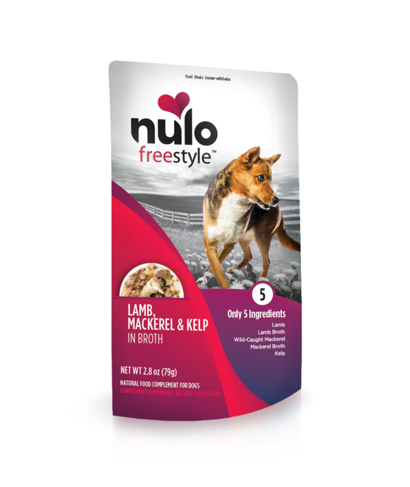 Nulo FreeStyle Lamb, Mackerel & Kelp in Broth Recipe for Dogs