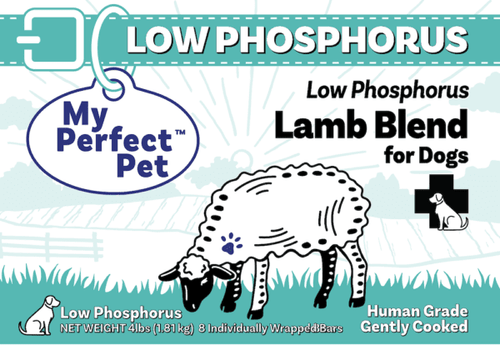 My Perfect Pet Low Phosphorus Lamb & Rice Blend (4 lbs)