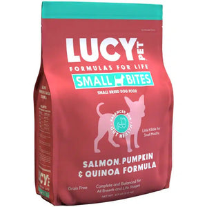 Lucy Pet Foods Salmon Pumpkin and Quinoa Dog Small Bites Dog