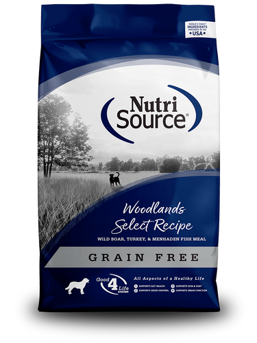 Nutrisource Grain Free Woodlands Select Dry Dog Food