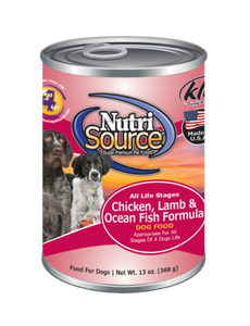 NutriSource® Chicken, Lamb & Ocean Fish