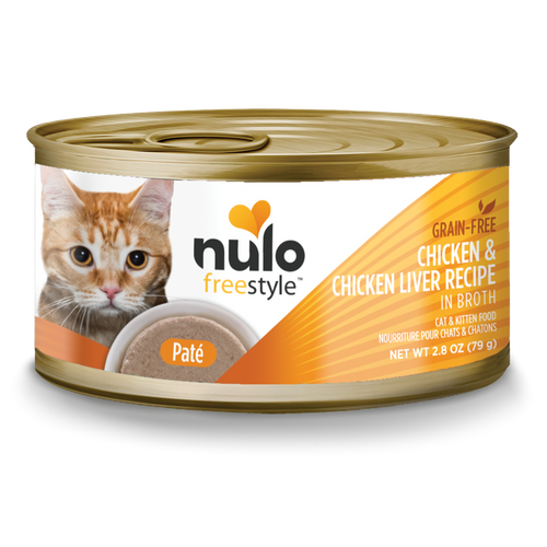 Nulo Freestyle Cat & Kitten Chicken & Chicken Liver Recipe in Broth