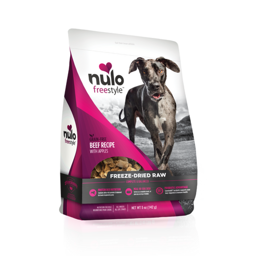 Nulo Freestyle Freeze-Dried Raw Beef with Apples