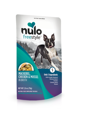 Nulo FreeStyle Mackerel, Chicken & Mussel in Broth Recipe for Dogs