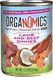 Organomics Lamb and Beef Dinner for Dogs