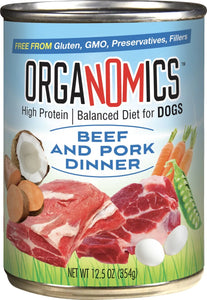 Organomics Beef and Pork Dinner for Dogs