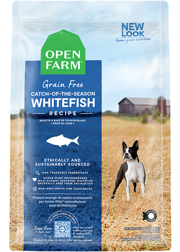 Open Farm Catch of the Season Whitefish Grain Free Dry Dog Food Los Angeles CA West Hollywood CA Palm Springs CA Tailwaggers Pet Food Supplies