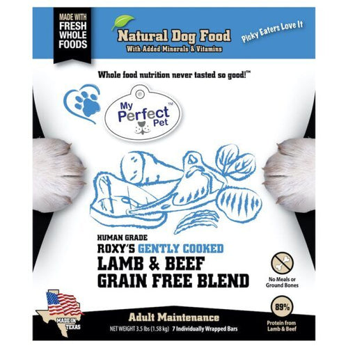 My Perfect Pet Roxy’s Lamb & Beef Grain Free Blend (4 lbs)