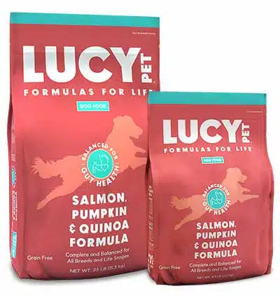 Lucy Pet Salmon, Pumpkin, and Quinoa Grain-Free Formula Dog Food