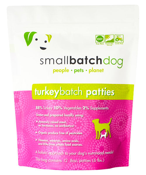 Smallbatch Turkeybatch Frozen Dog Food