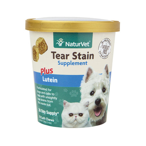 NaturVet Tear Stain Supplement Soft Chews