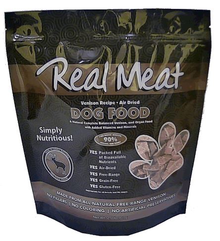 The Real Meat Air-Dried Venison Dog Food