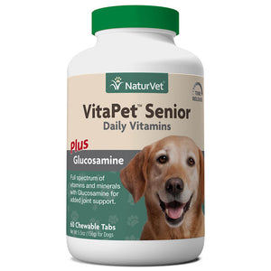 NaturVet VitaPet™ Senior Daily Vitamins Chewable Tablets