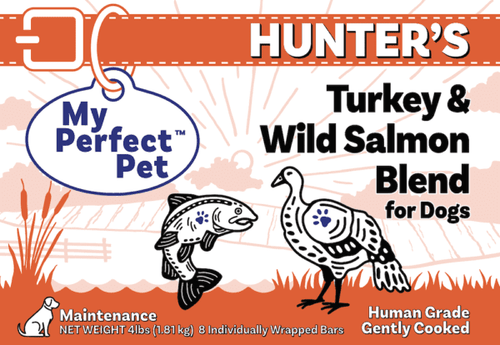My Perfect Pet Hunter’s Turkey & Wild Salmon Blend (4 lbs)