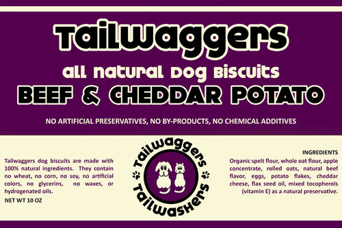 Tailwaggers Dog Treat Biscuit Beef & Cheddar