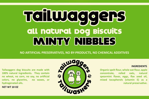 Tailwaggers Dog Treat Biscuit Treat Minty Bites