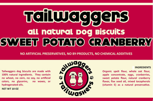Tailwaggers Dog Treat Biscuit Turkey Sweet Potato