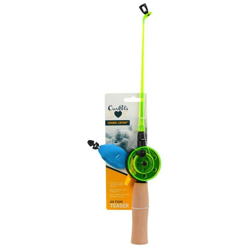 GO FISH! FISHING ROD WITH CATNIP FISH